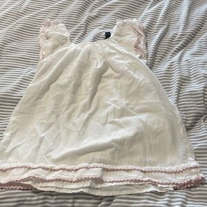 White and pink Polo Ralph Lauren dress